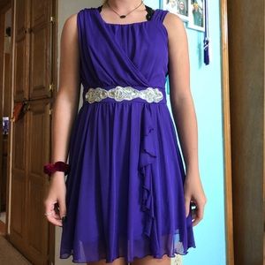 Cute purple dance dress!